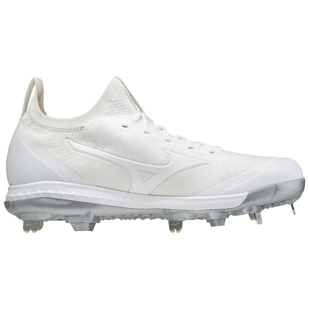 Giày Mizuno Dominant Knit Metal Softball Cleat Nữ Trắng 