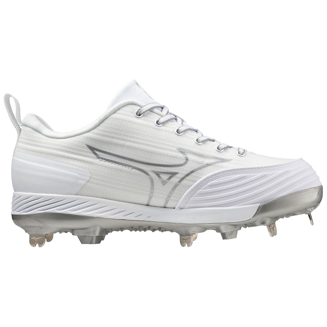 Giày Mizuno Sweep 6 Low Metal Softball Cleat Nữ Trắng 