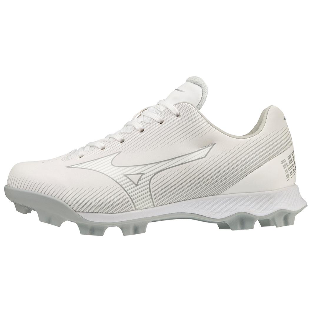 Giày Mizuno Wave Finch Lightrevo Youth Molded Softball Cleat Nữ Trắng 