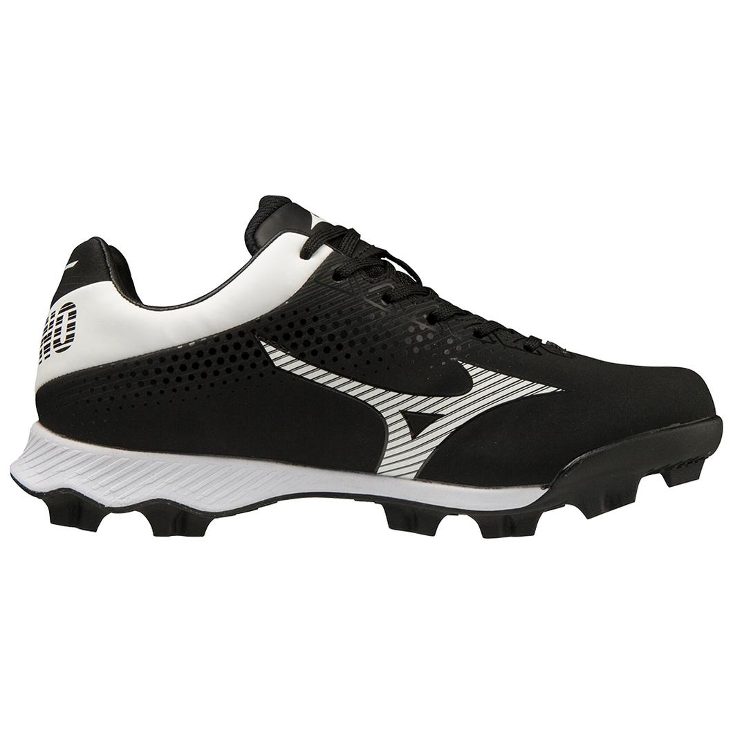 Giày Mizuno Wave Finch Lightrevo Youth Molded Softball Cleat Nữ Đen Trắng