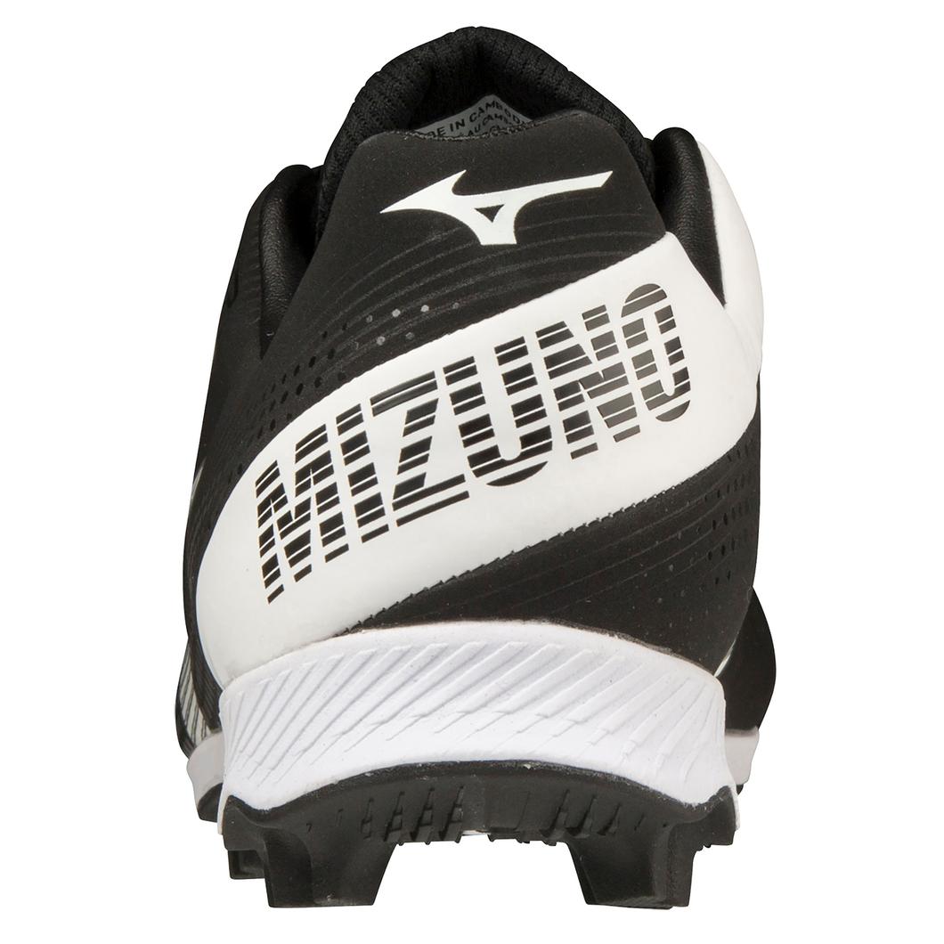 Giày Mizuno Wave Finch Lightrevo Youth Molded Softball Cleat Nữ Đen Trắng