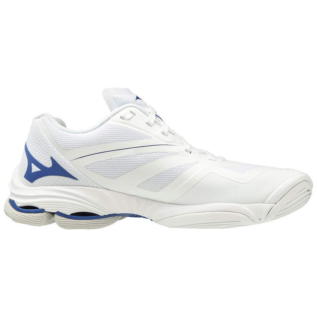 Giày Mizuno Wave Lightning Z6 Volleyball Nam Trắng Xanh Navy