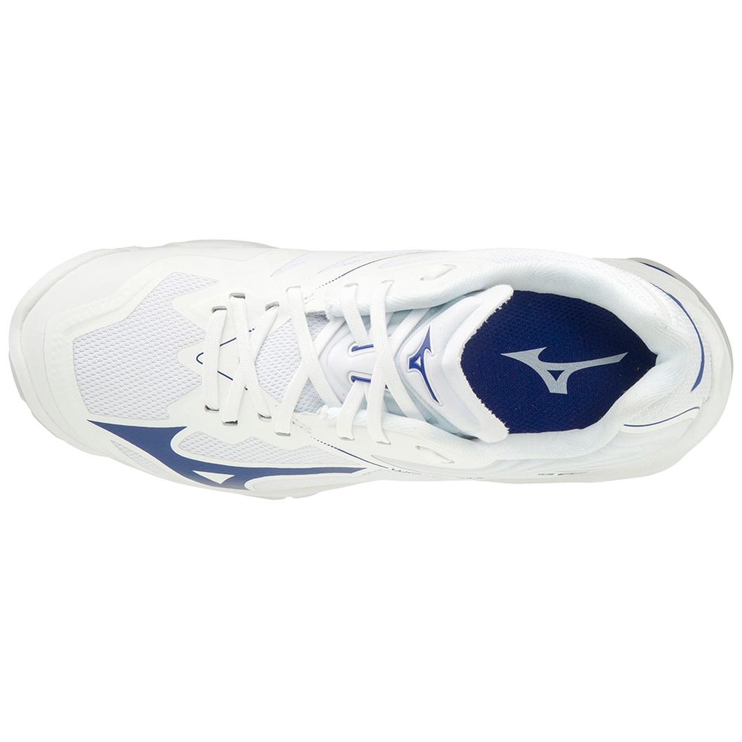 Giày Mizuno Wave Lightning Z6 Volleyball Nam Trắng Xanh Navy