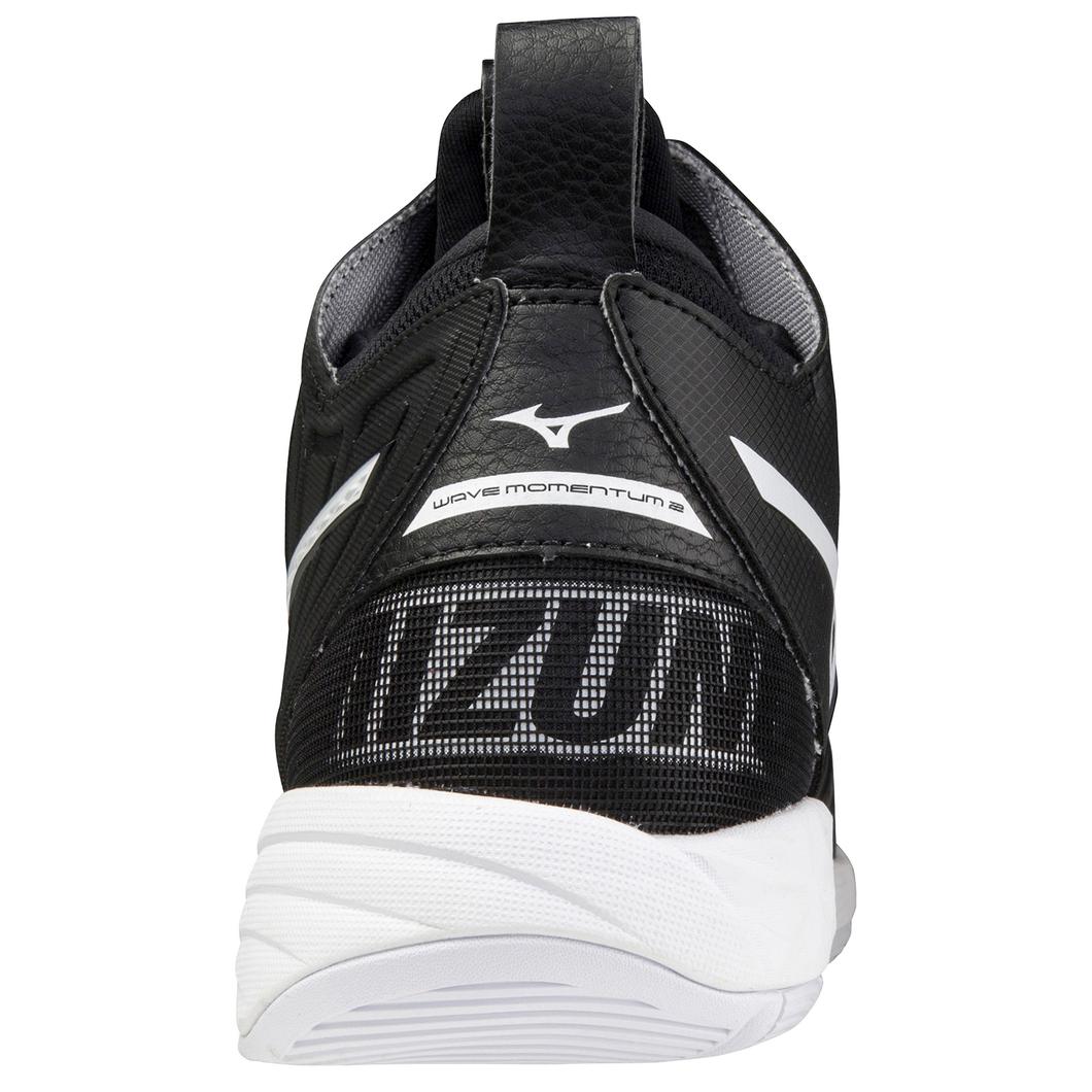 Giày Mizuno Wave Momentum 2 Mid Volleyball Unisex Đen Trắng