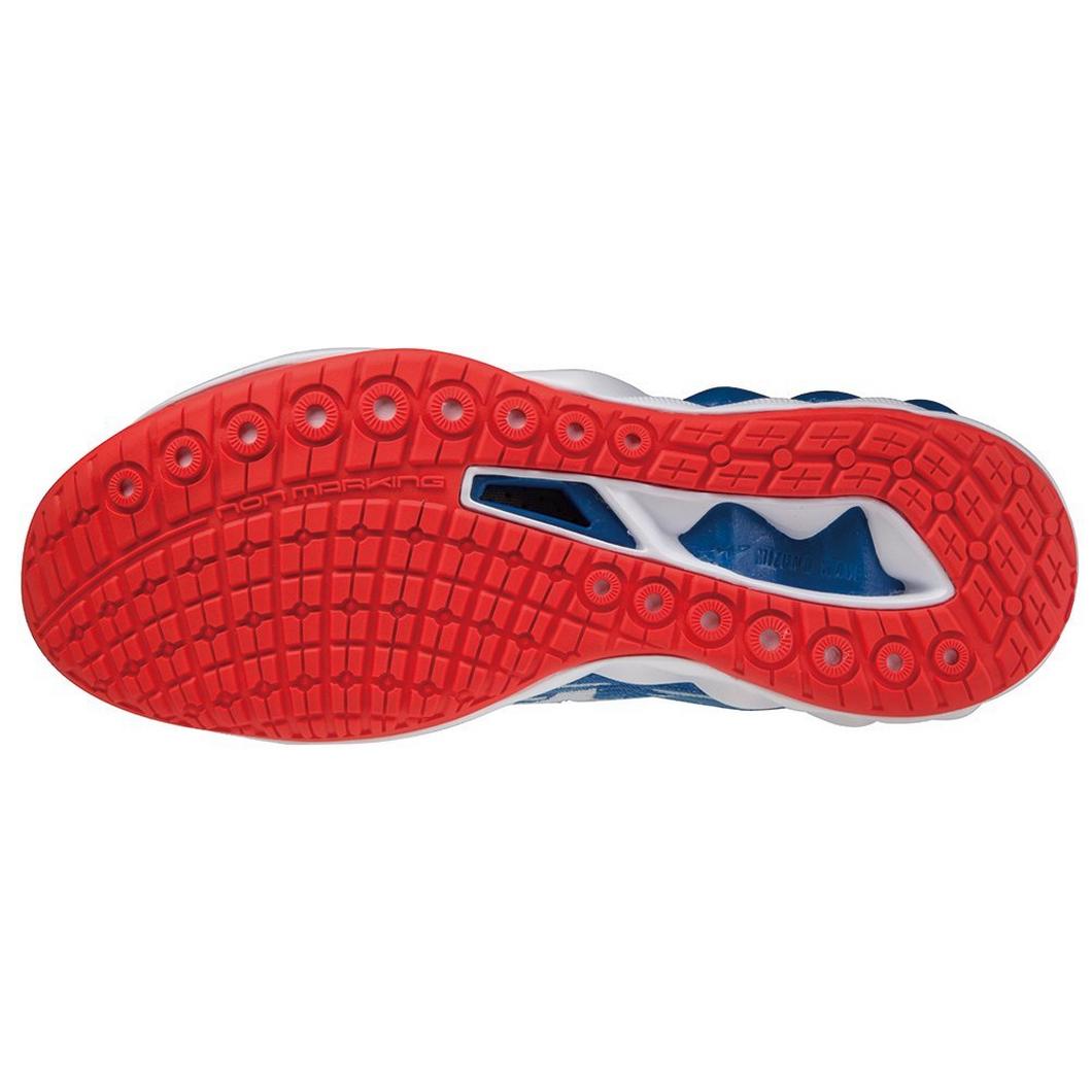 Giày Mizuno Wave Luminous 2 Volleyball Nữ Xanh Đỏ 