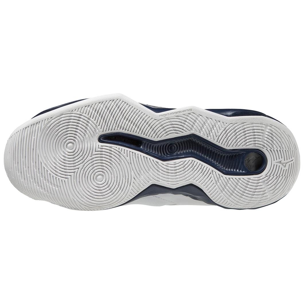 Giày Mizuno Wave Dimension Volleyball Nữ Trắng Xanh Navy