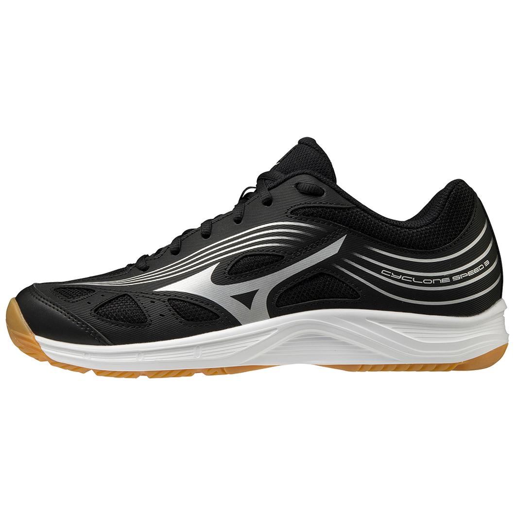 Giày Mizuno Cyclone Speed 3 Junior Volleyball Nam Đen Trắng