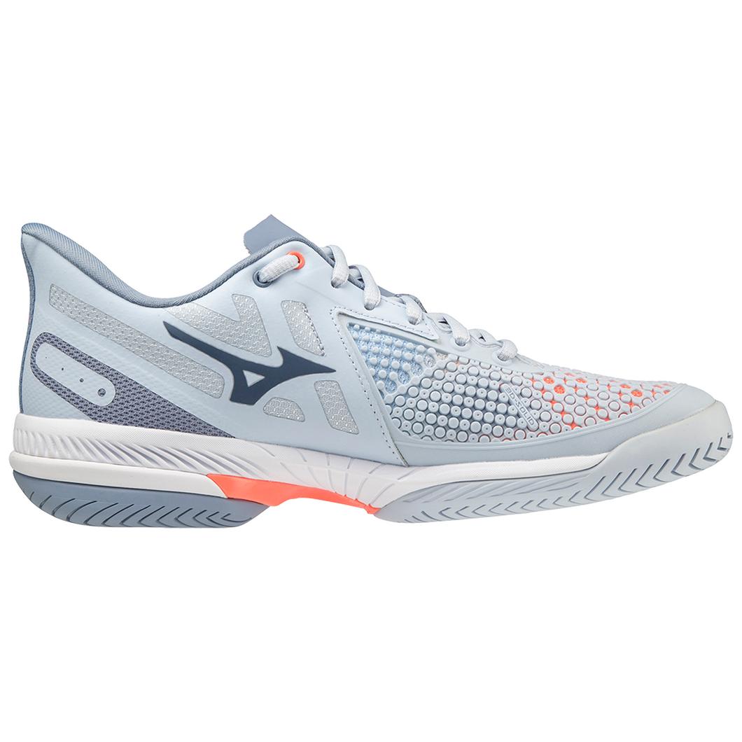 Giày Mizuno Wave Exceed Tour 5 AC Tennis Nữ Xám Cam