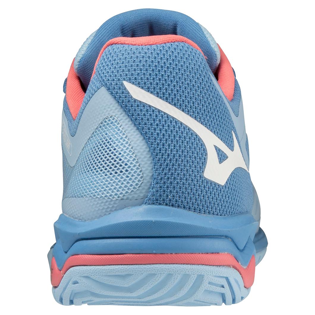 Giày Mizuno Wave Exceed Light AC Tennis Nữ Xanh Hồng