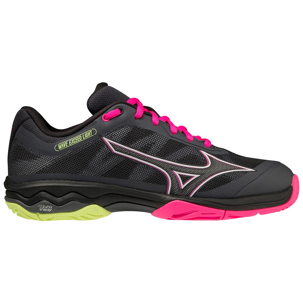 Giày Mizuno Wave Exceed Light AC Tennis Nữ Đen Hồng