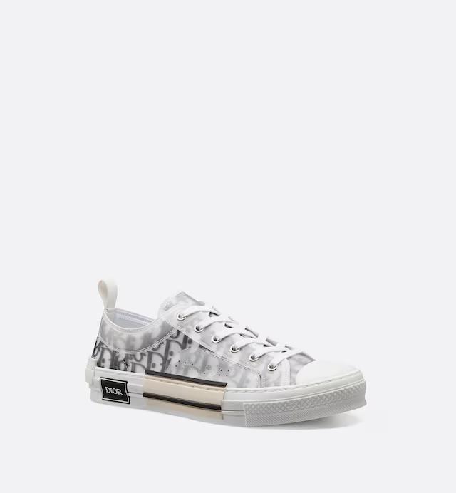 Giày Dior B23 Low-Top Sneaker Nam Đen Trắng