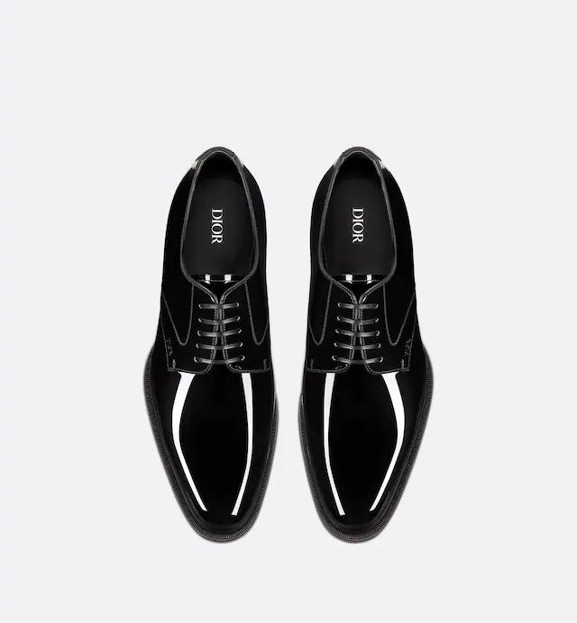 Giày Dior Timeless Derby Shoe Đen Nam