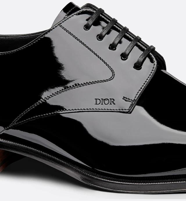 Giày Dior Timeless Derby Shoe Đen Nam