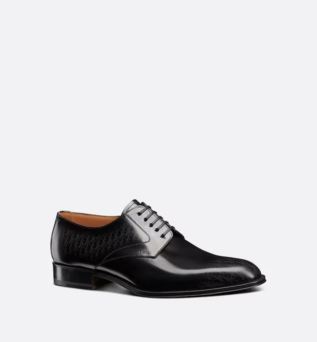 Giày Dior Timeless Derby Shoe Nam Đen