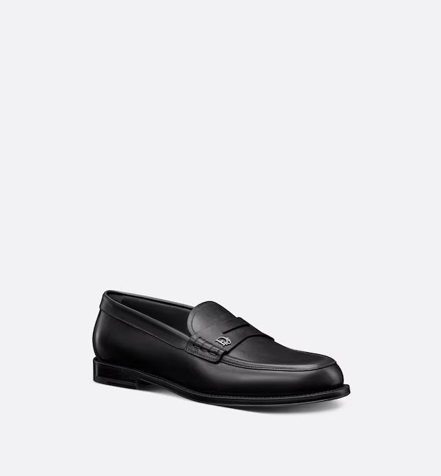 Giày Dior Granville Loafer Nam Đen Trơn