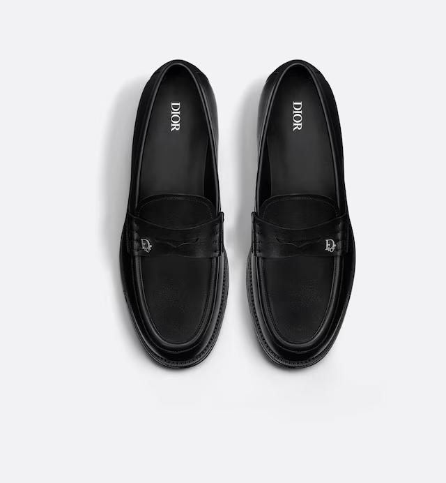 Giày Dior Granville Loafer Nam Đen Trơn