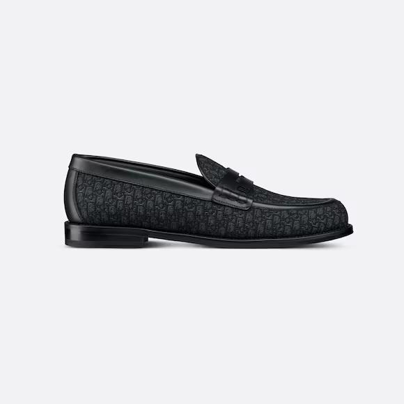 Giày Dior Granville Loafer Đen Nam