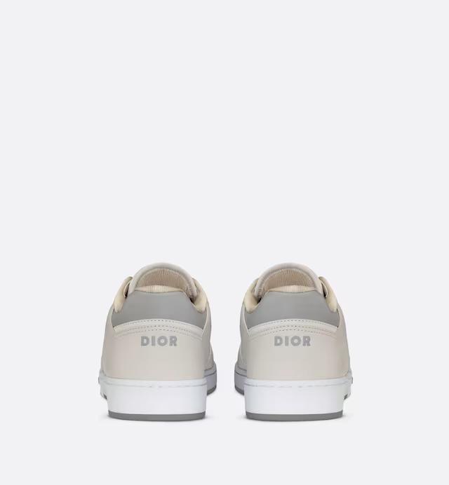 Giày Dior B27 Low-Top Sneaker Nam Trắng Kem