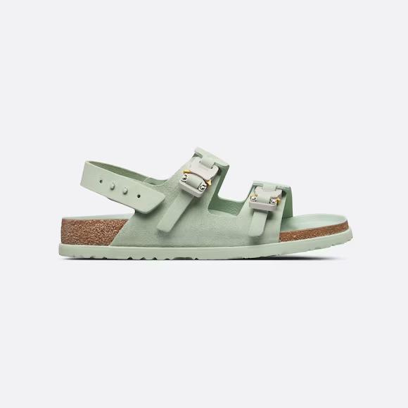 Dép DIOR by BIRKENSTOCK Milano Sandal Nam Xanh