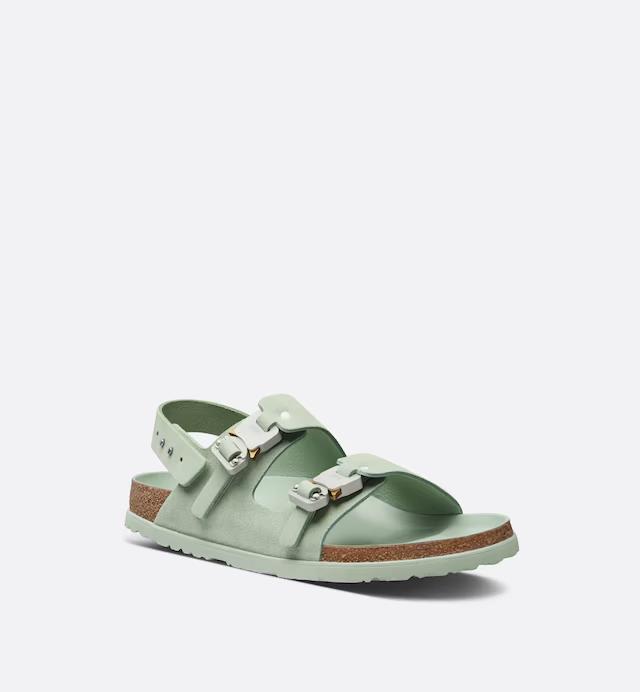 Dép DIOR by BIRKENSTOCK Milano Sandal Nam Xanh