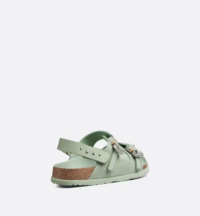 Dép DIOR by BIRKENSTOCK Milano Sandal Nam Xanh