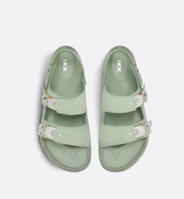 Dép DIOR by BIRKENSTOCK Milano Sandal Nam Xanh