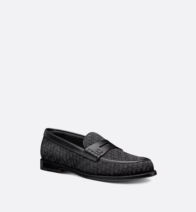 Giày Dior Granville Loafer Đen Nam