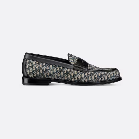 Giày Dior Granville Loafer Nam Be Đen