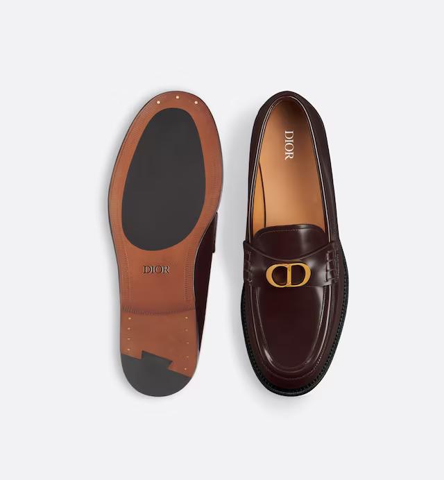 Giày Dior Granville Loafer Nam Nâu