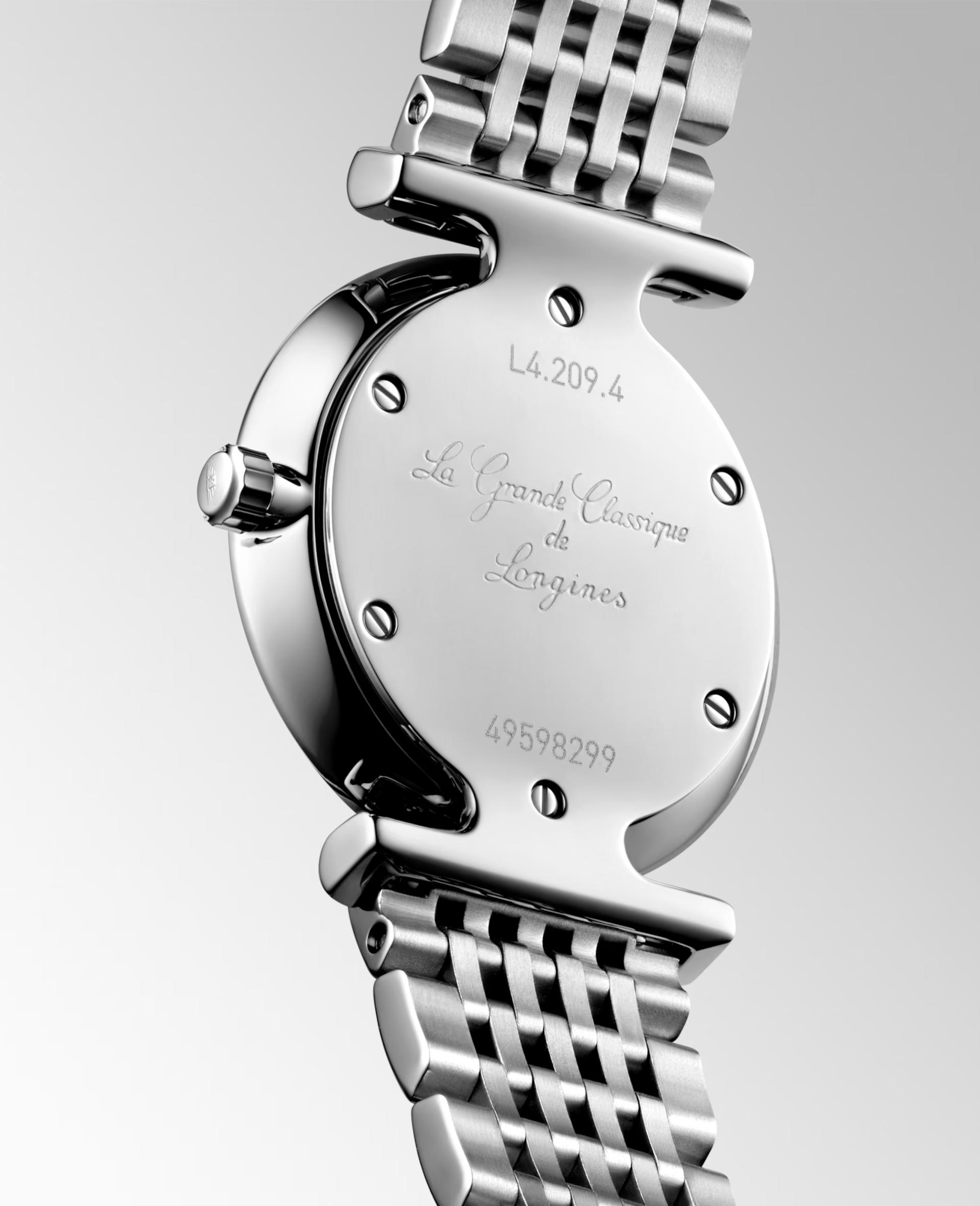 Đồng Hồ Longines La Grande Classique De Longines Nữ 24mm Đen Bạc