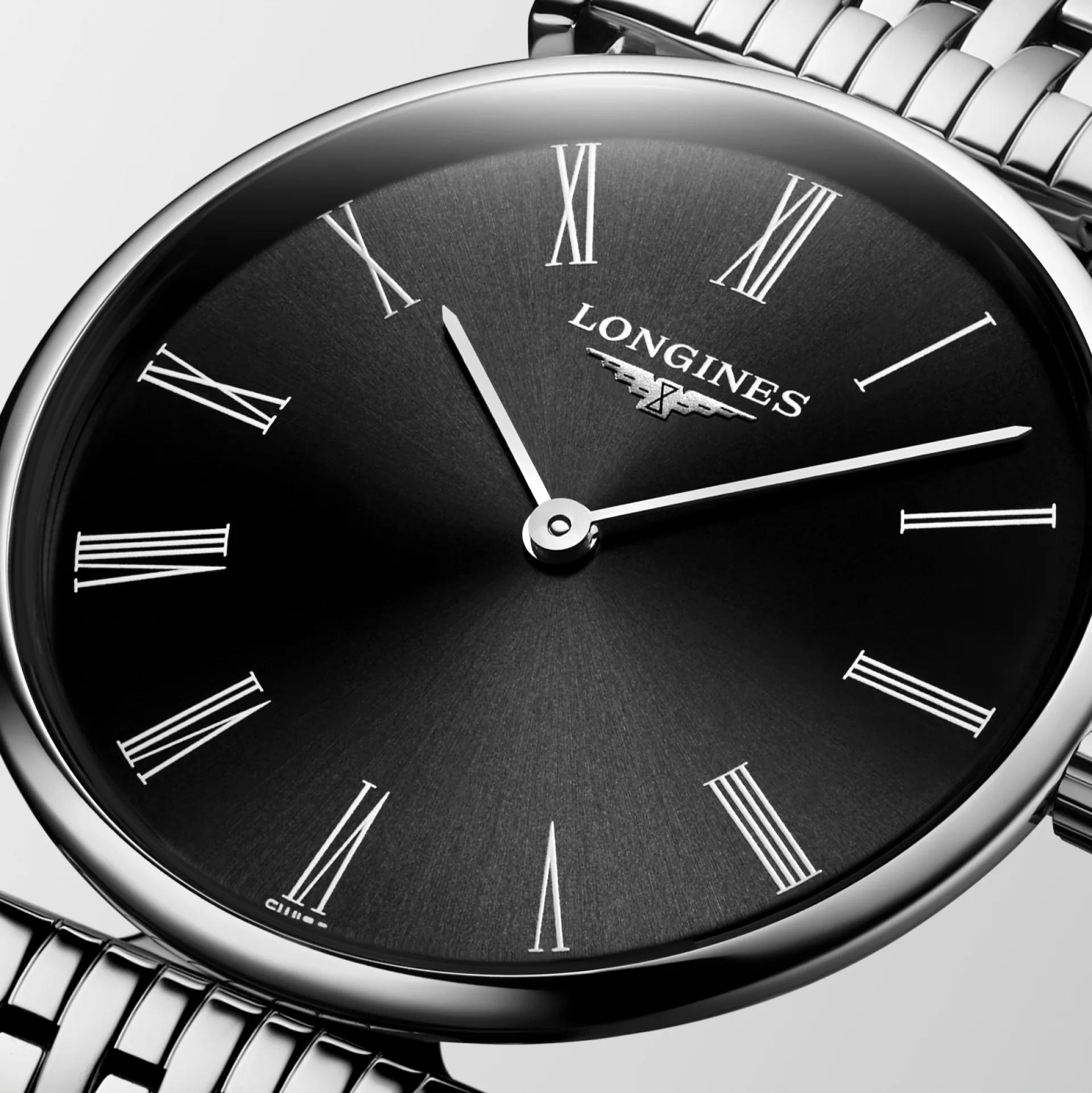 Đồng Hồ Longines La Grande Classique De Longines Nữ 29mm Đen Bạc