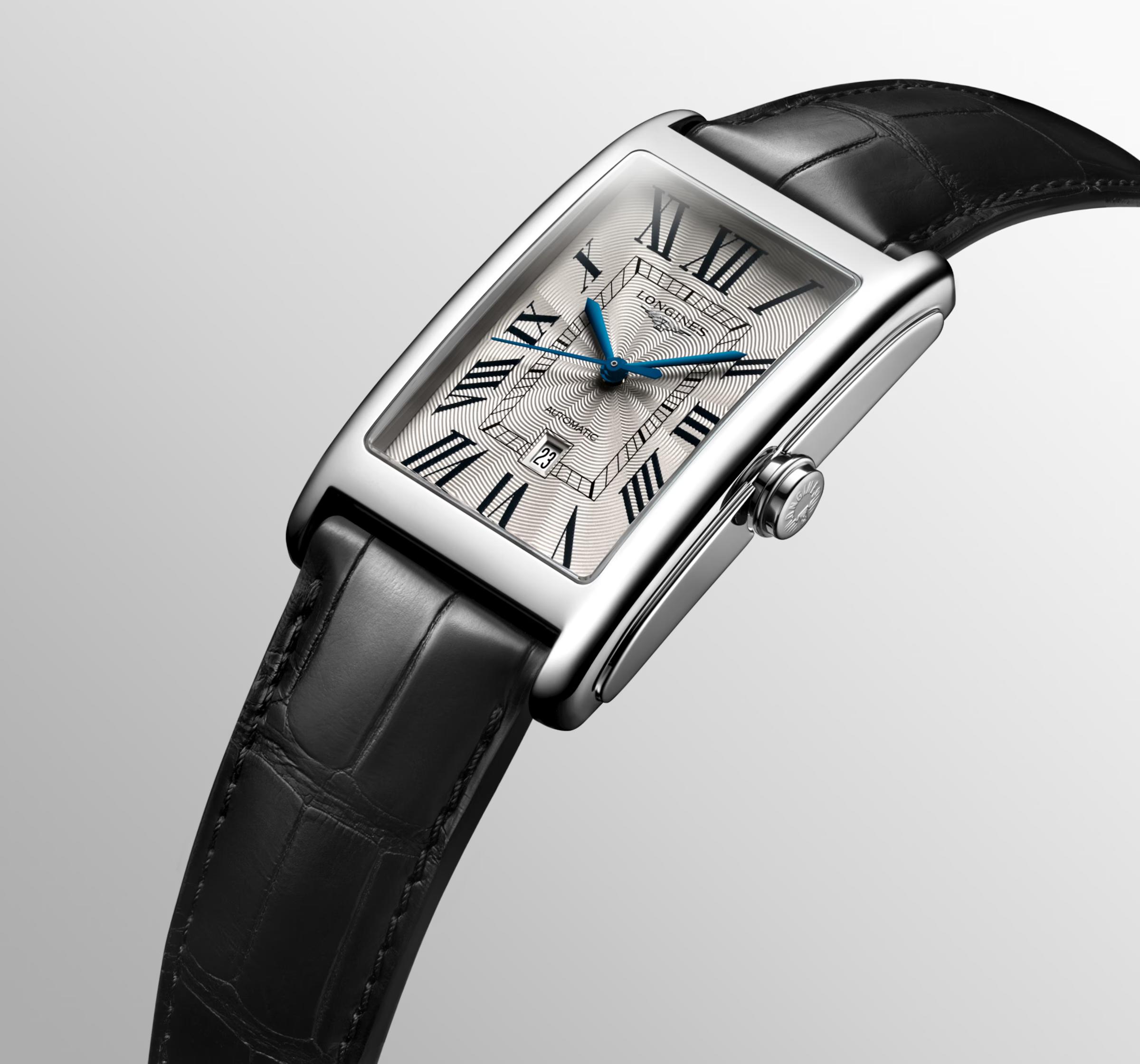 Đồng Hồ Longines Dolcevita Nữ 47mm Xám Đen