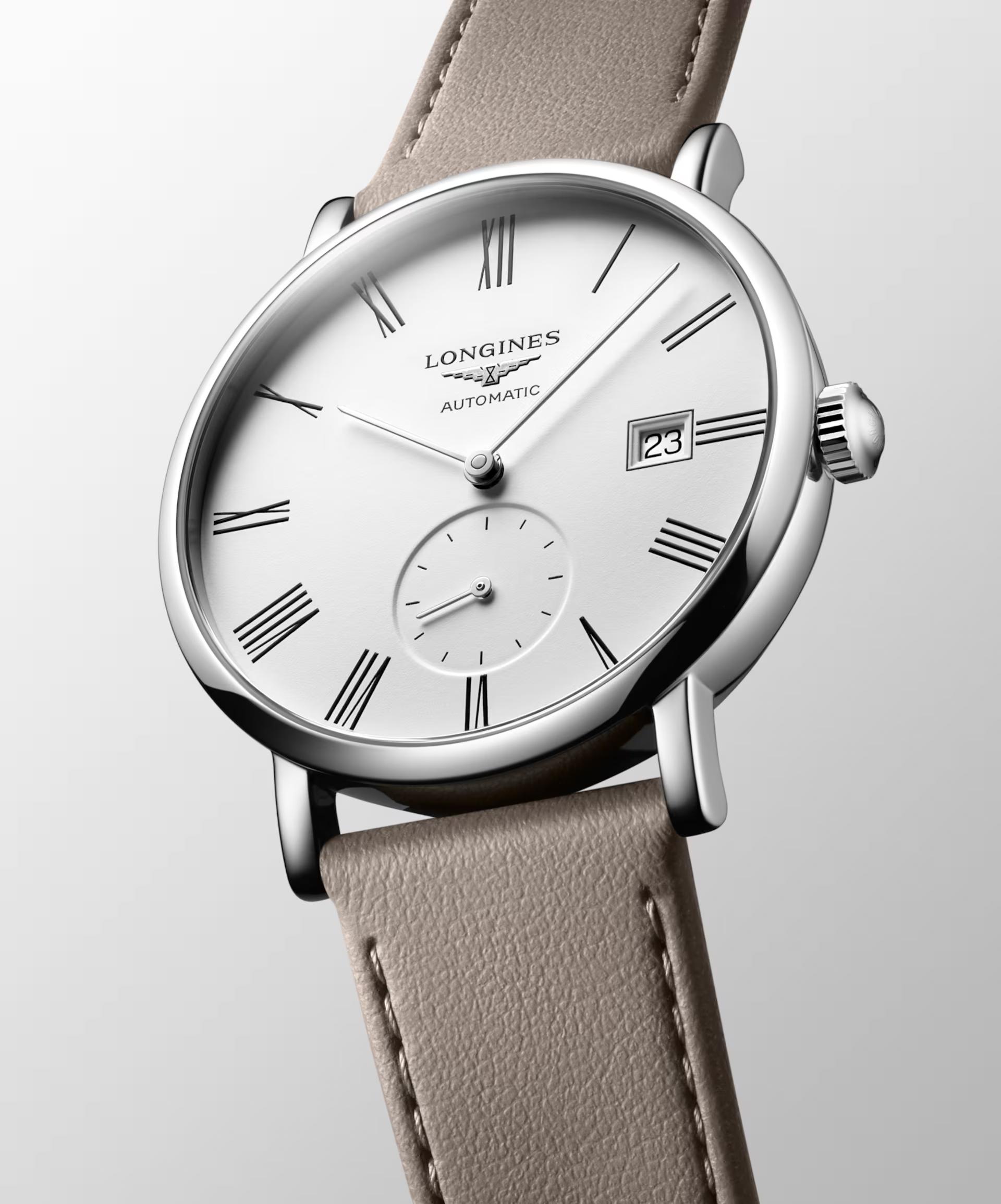 Đồng Hồ Longines The Longines Elegant Collection Nữ 39mm Xám Trắng