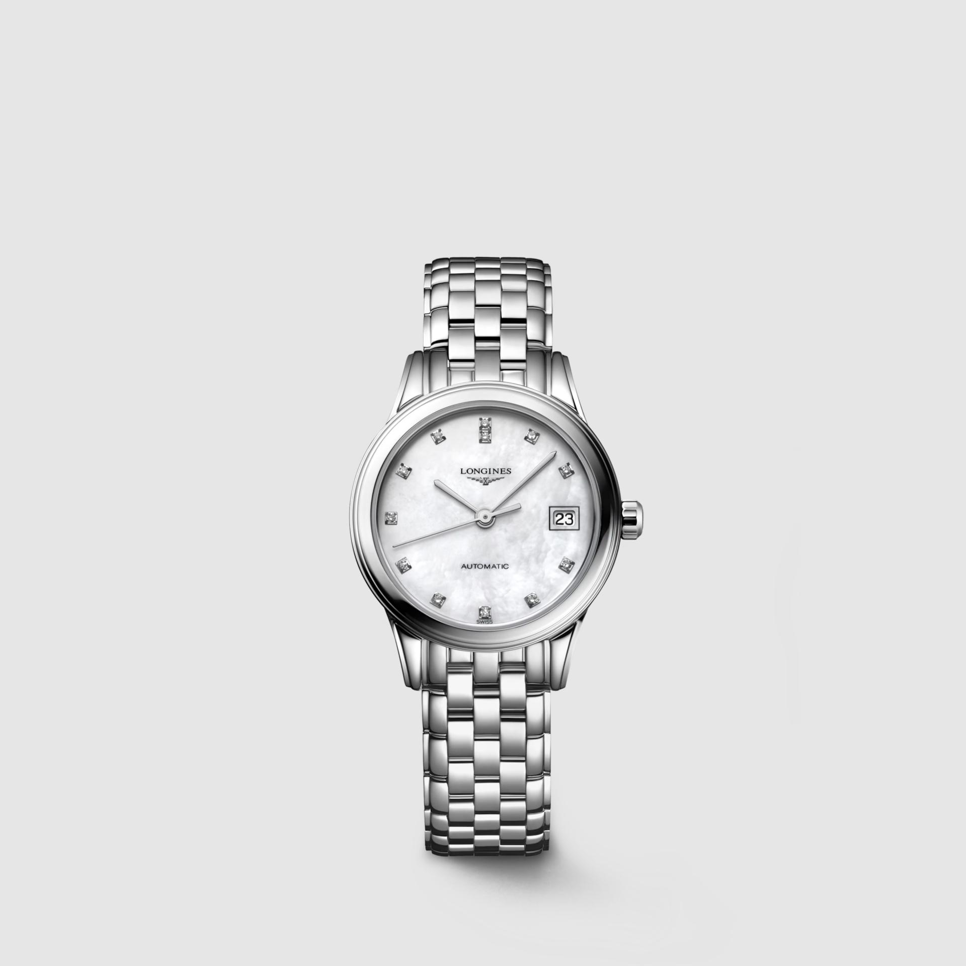 Đồng Hồ Longines Flagship Nữ 26mm Bạc