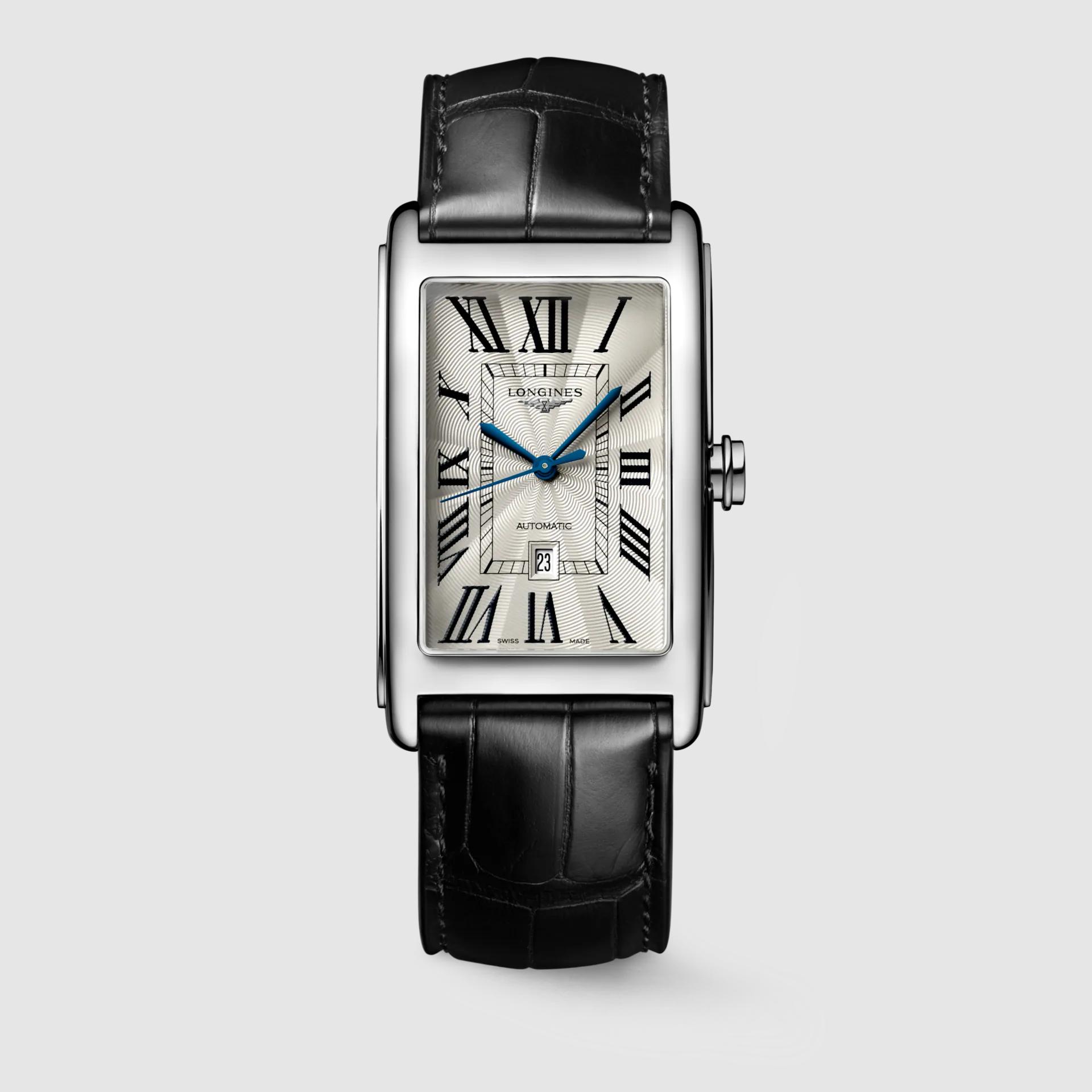 Đồng Hồ Longines Dolcevita Nữ 47mm Xám Đen