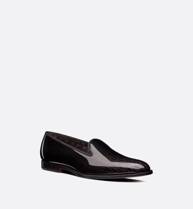 Giày Dior Timeless Loafer Đen Nam