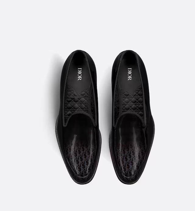 Giày Dior Timeless Loafer Đen Nam