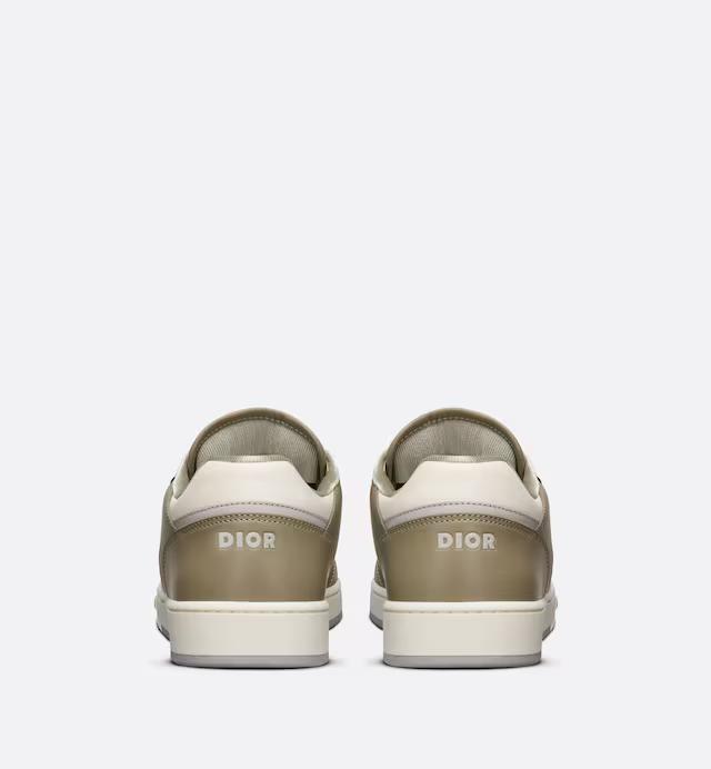 Giày Dior B27 Low-Top Sneaker Nam Trắng Be