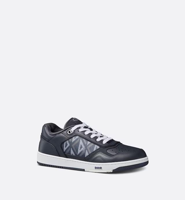 Giày Dior B27 Low-Top Sneaker Nam Xanh Đen