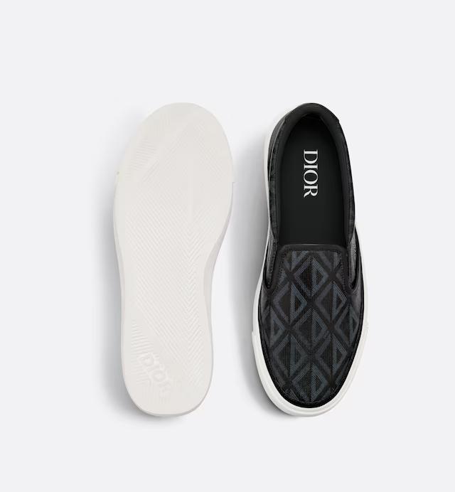 Giày Dior B101 Slip-On Sneaker Nam Đen