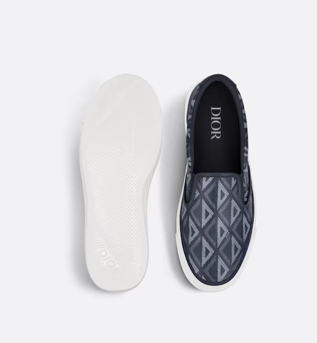 Giày Dior B101 Slip-On Sneaker Nam Xanh Đen