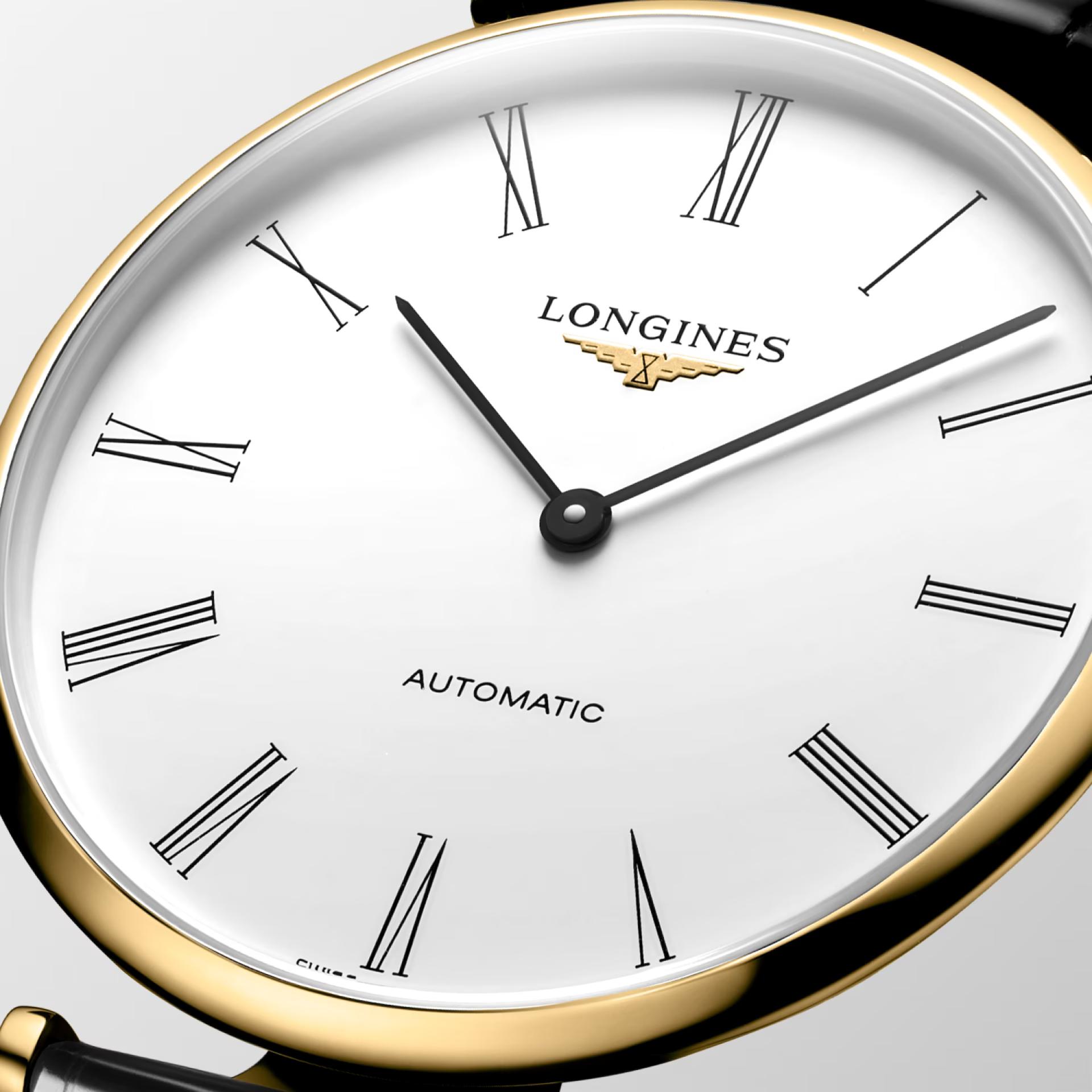 Đồng Hồ Longines La Grande Classique De Longines Nữ 38mm Đen Trắng