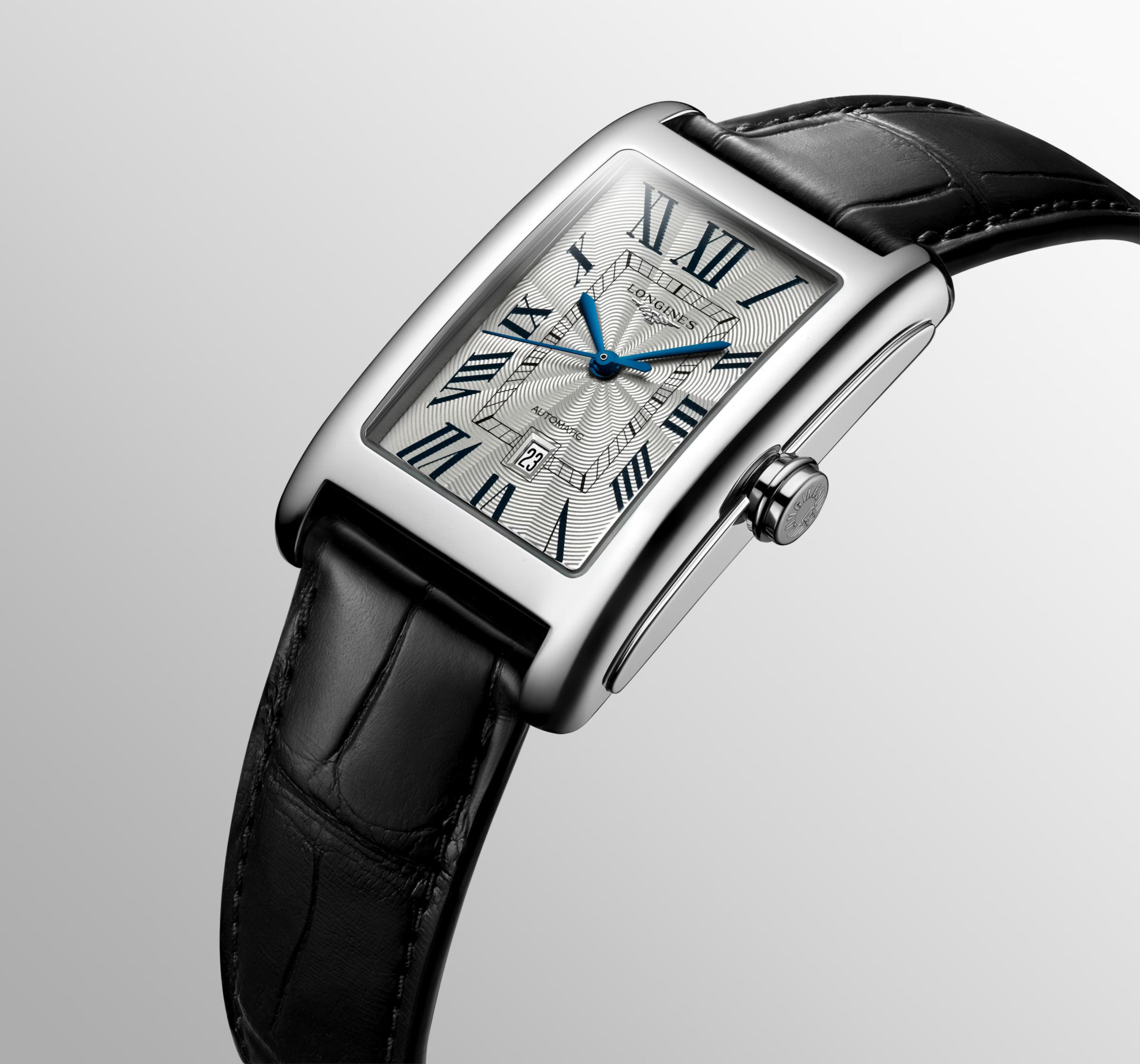 Đồng Hồ Longines Dolcevita Nữ 43.8m Đen Xám