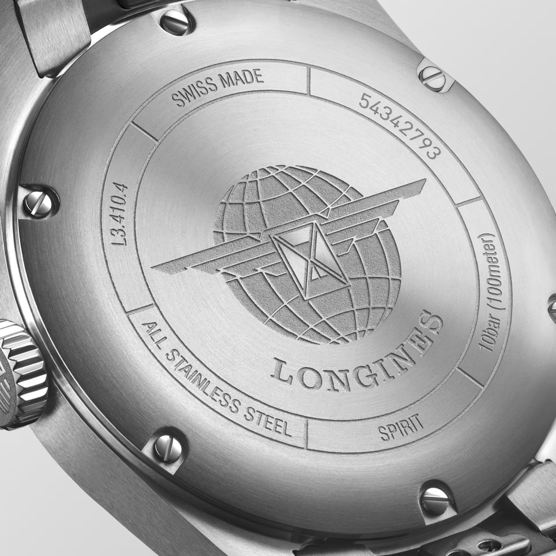 Đồng Hồ Longines Spirit Nữ 37mm Xám