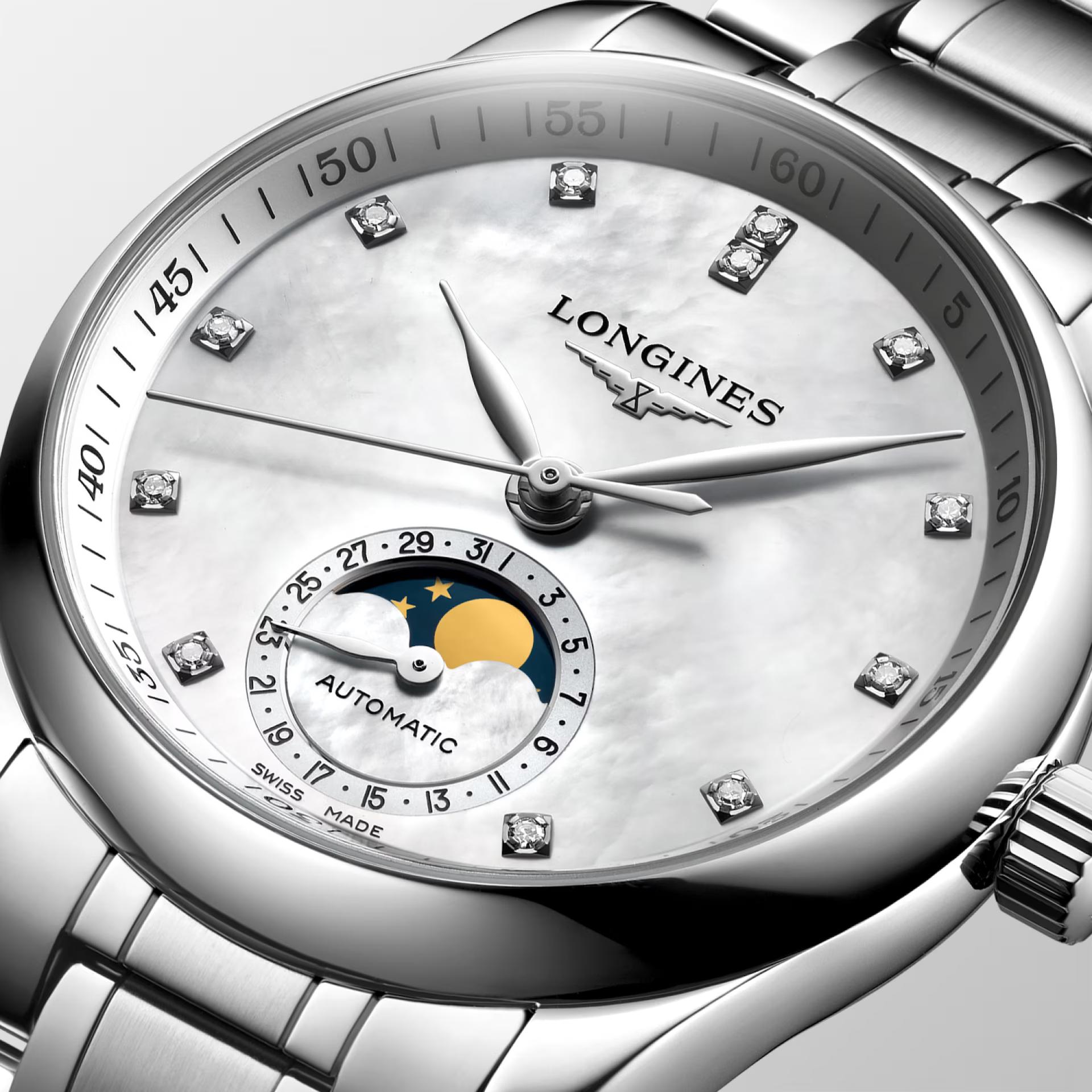 Đồng Hồ Longines The Longines Master Collection Nữ 34mm Xám Đen