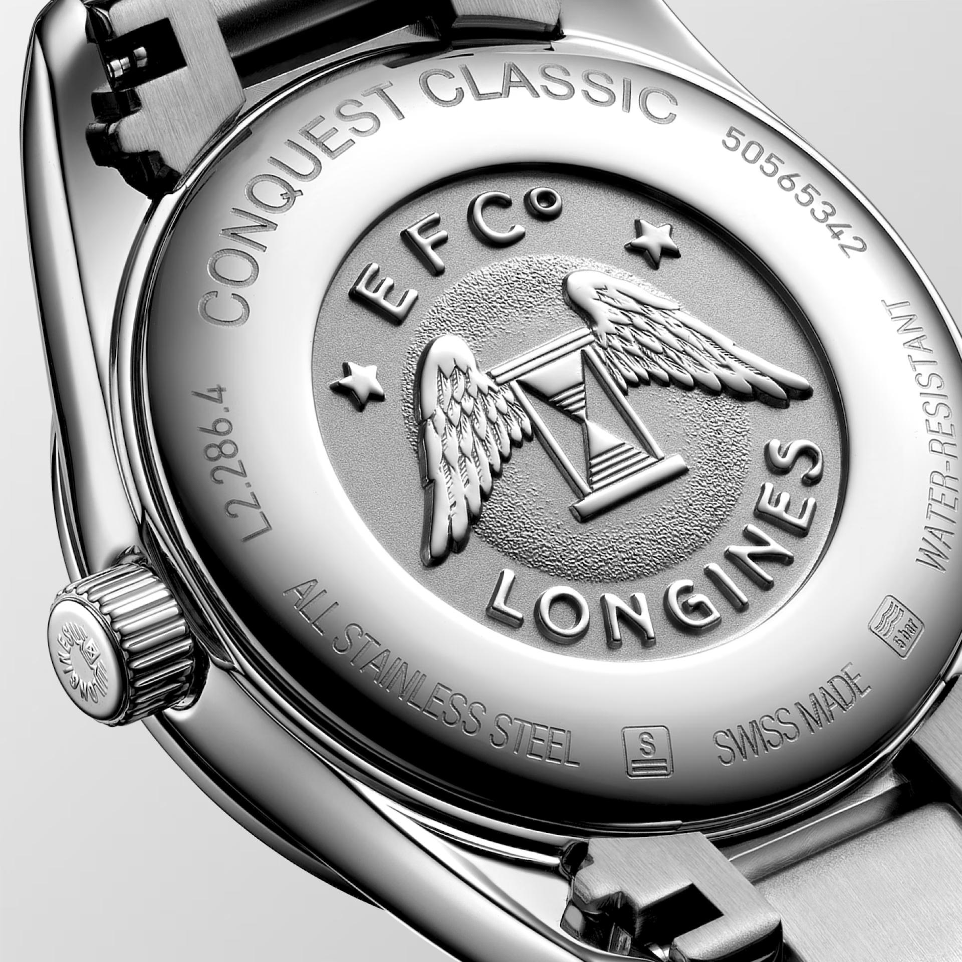 Đồng Hồ Longines Conquest Classic Nữ 29.5mm Bạc