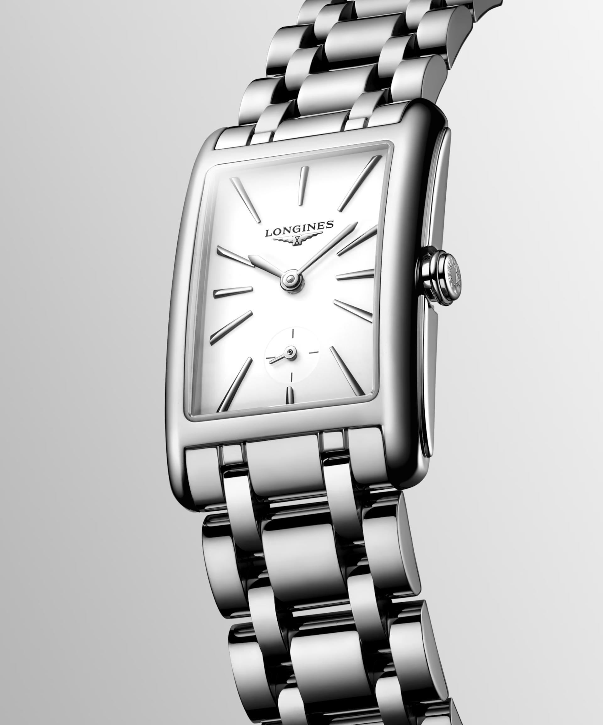 Đồng Hồ Longines Dolcevita Nữ 37mm Bạc Xám