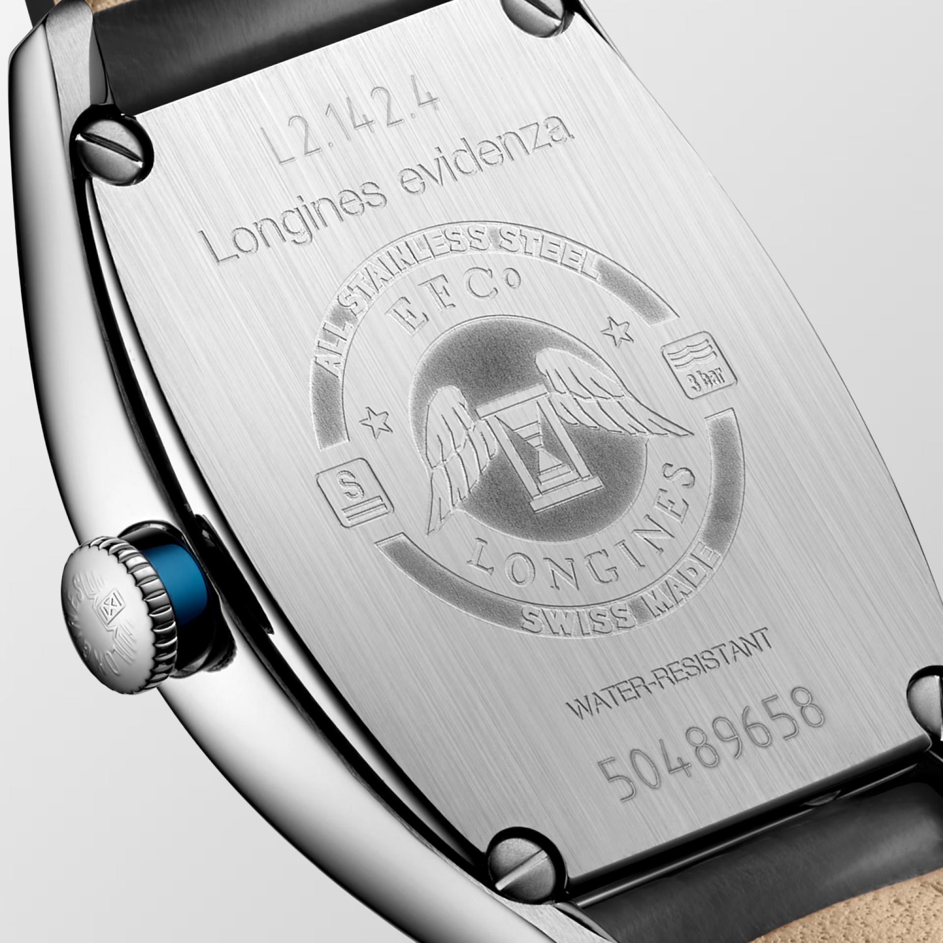 Đồng Hồ Longines Evidenza Nữ 30.6mm Đen