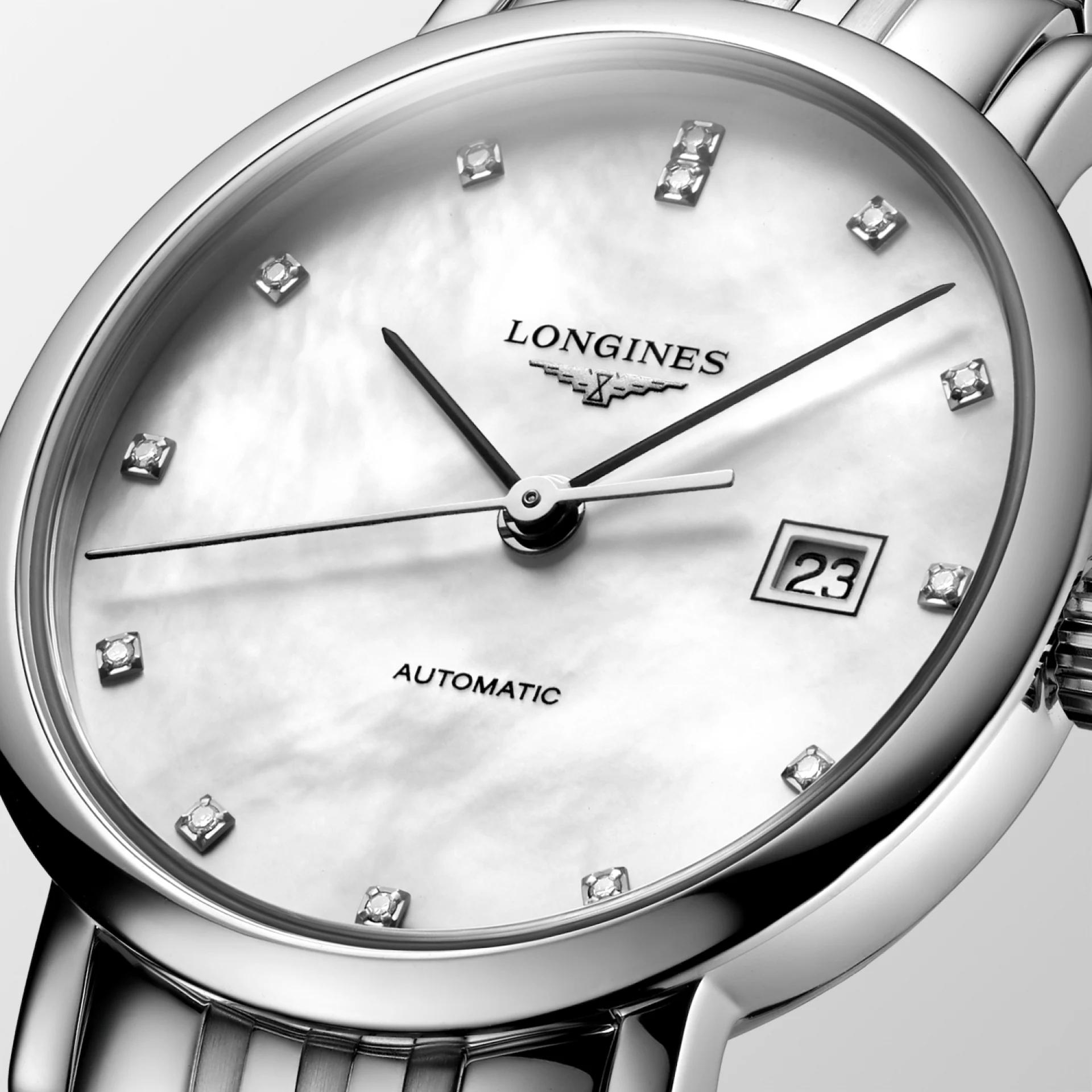 Đồng Hồ Longines The Longines Elegant Collection Nữ 29mm Xám