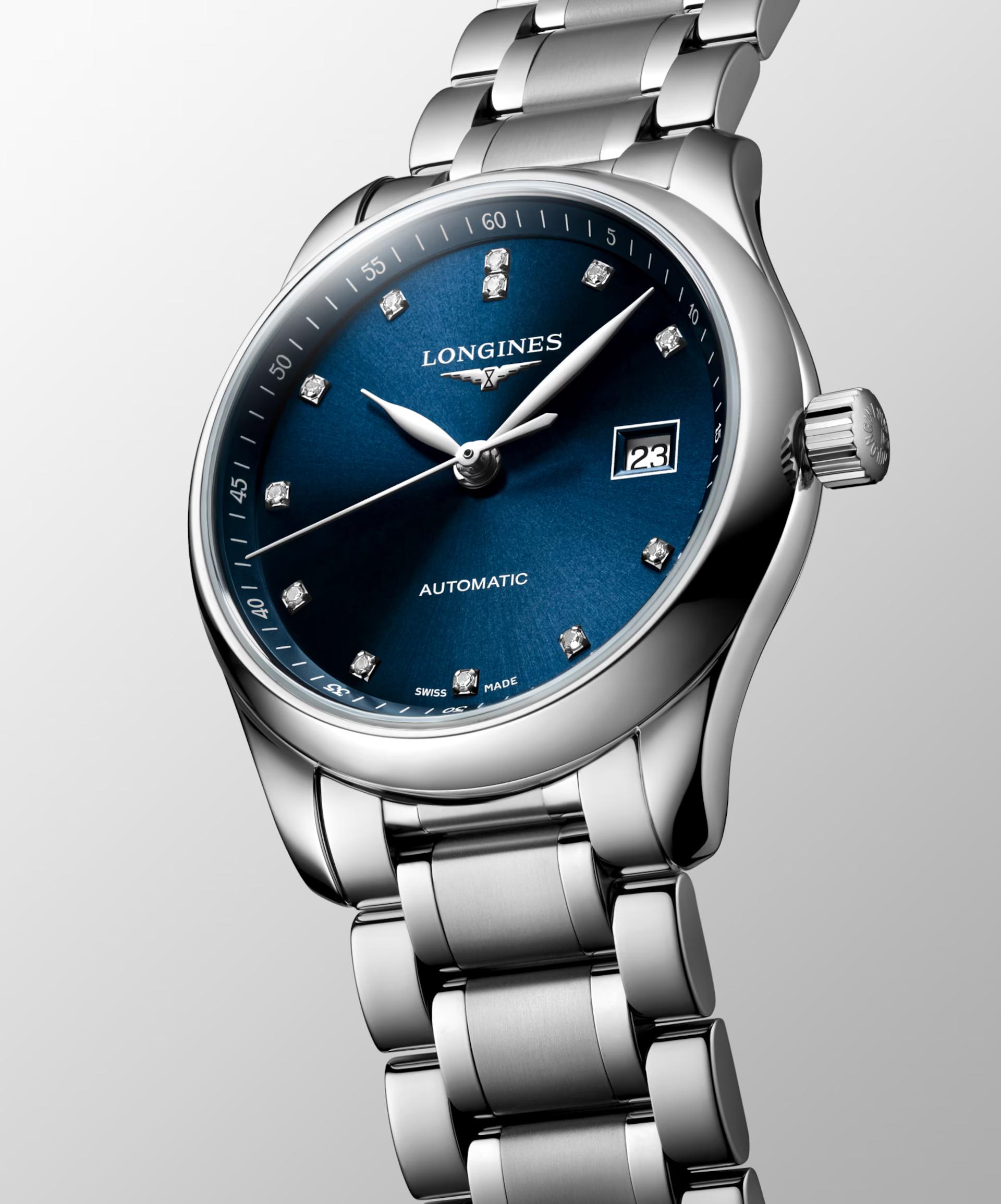 Đồng Hồ Longines The Longines Master Collection Nữ 29mm Xám Xanh Dương